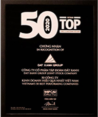 Top 50 công ty kinh doanh hiệu quả nất Việt Nam năm 2019 (tạp chí nhà đầu tư)